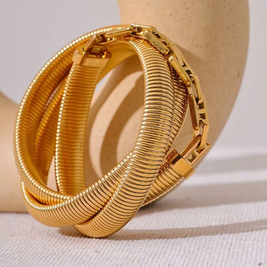 Layered Gold Bracelet