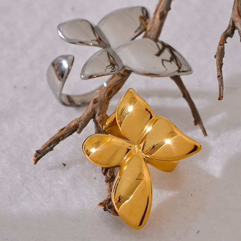 Butterfly Adjustable Ring