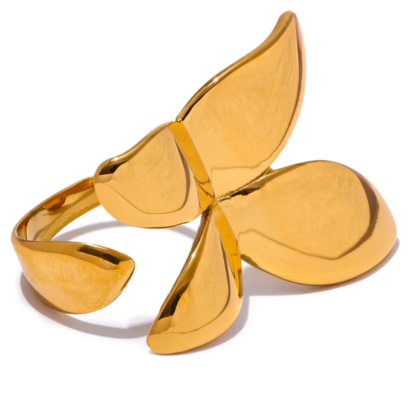 Butterfly Adjustable Ring