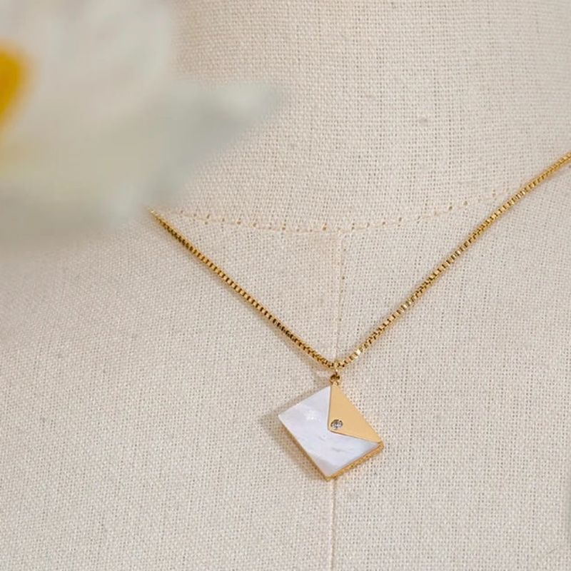 Mail Pendant Necklace