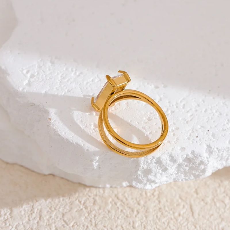 Gold Diamond Ring